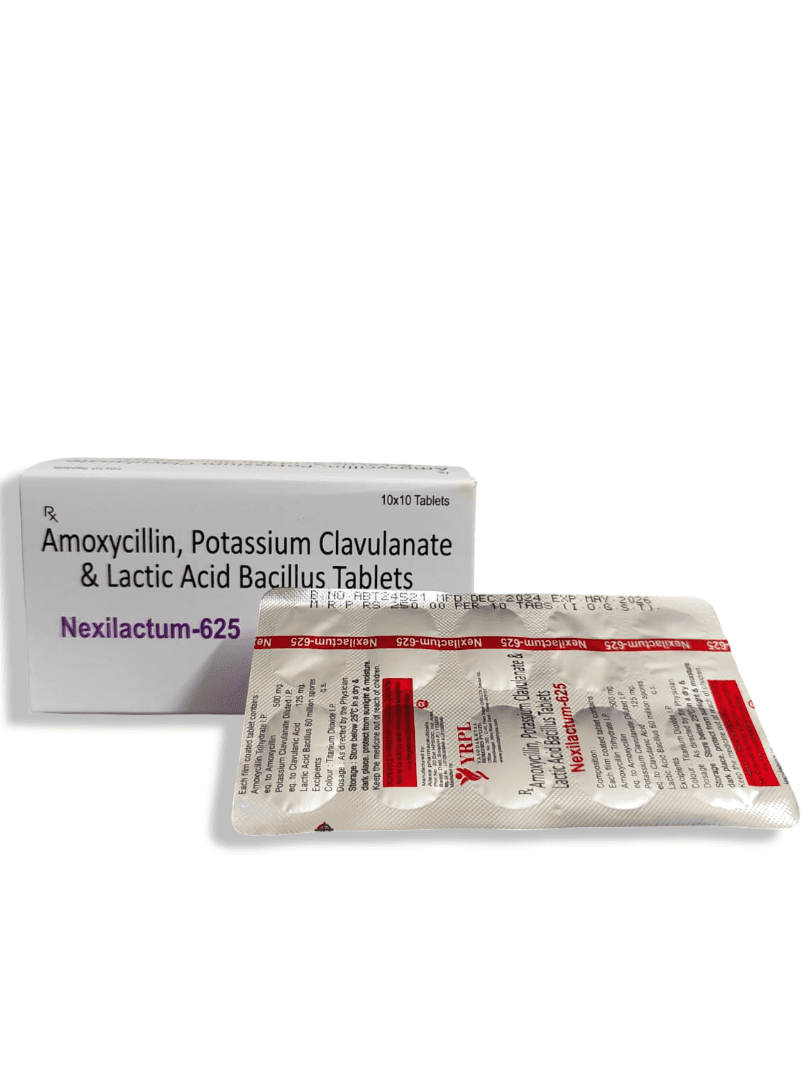 Nexilactam-625 Tab - 1