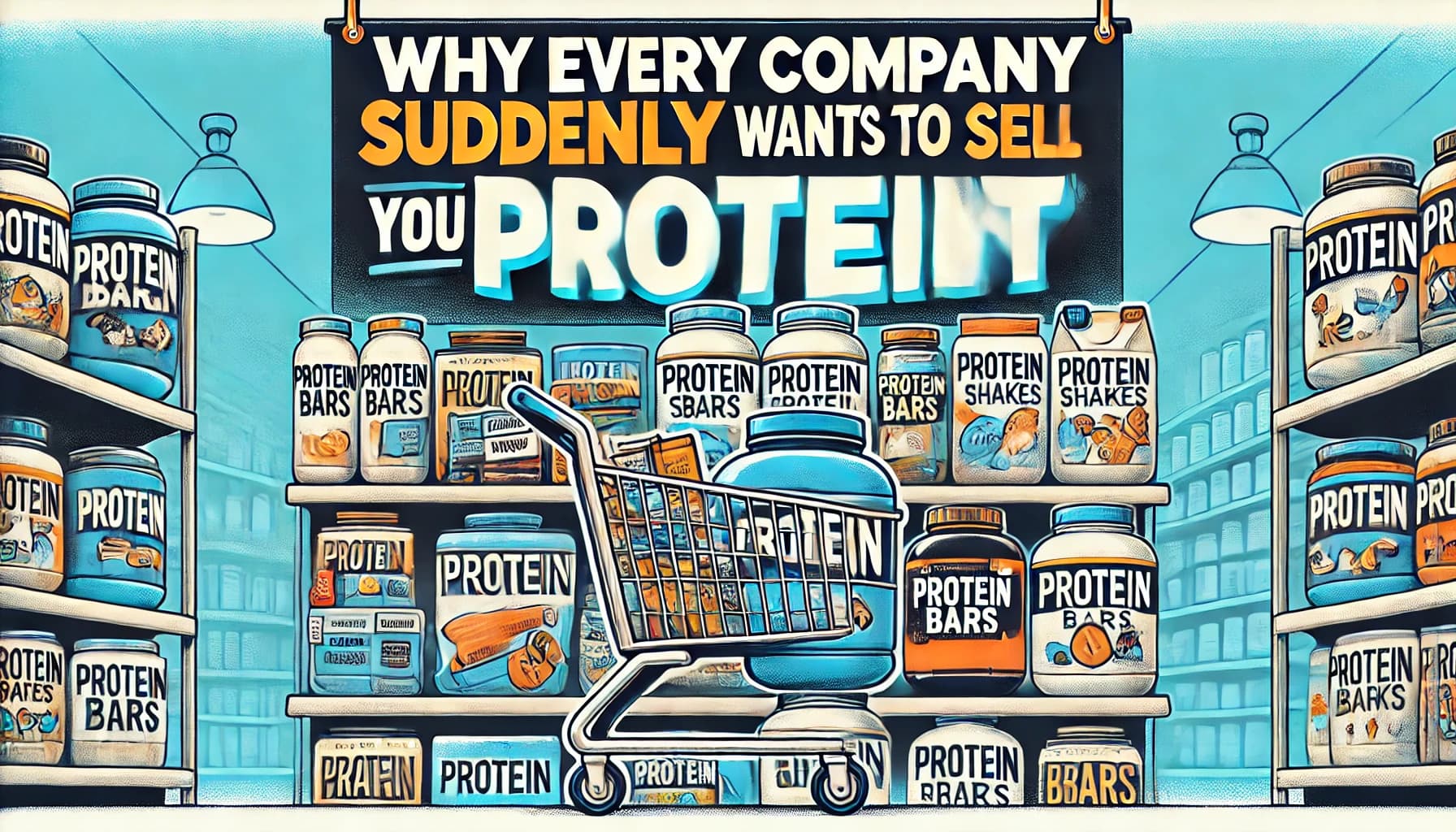 The Protein Power Play: Why Every Company Suddenly Wants to Sell You Protein